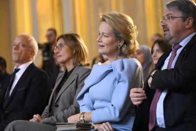 Queen Mathilde Attends 25th Anniversary  of The Queen Mathilde Fund-stock-foto