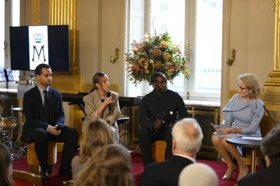 Queen Mathilde Attends 25th Anniversary  of The Queen Mathilde Fund-stock-foto