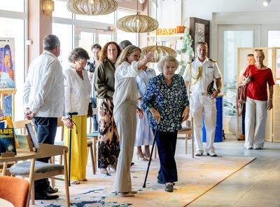 Princess Beatrix visits Bonaire Day 2, Bonaire, The Netherlands-stock-foto