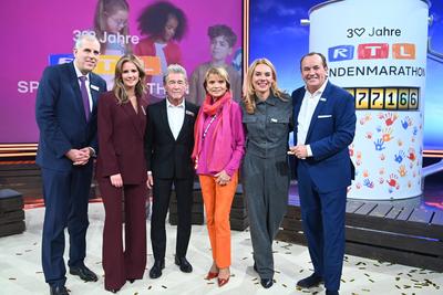 30. RTL Spendenmarathon-stock-foto