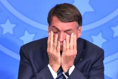 BRAS?LIA, DF - 25.03.2022: BOLSONARO REGULARIZA TERRAS NO DF - This Friday (25) President Jair Bolsonaro (PL) participa-stock-foto