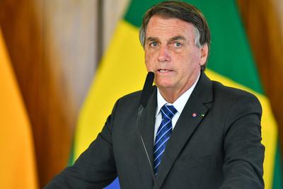 BRAS?LIA, DF - 19.10.2021: BOLSONARO RECEBE PRESIDENTE DA COL?MBIA - This Tuesday (19) President Jair Bolsonaro receive-stock-foto