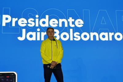 National communication seminar with jair bolsonaro-stock-foto