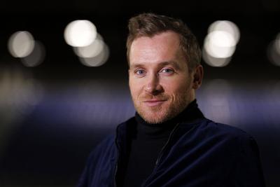 Fotoshootings der letzten Wochen Schauspieler Samuel Koch bei einem exklusiven Fotoshooting im Rahmen der Pr?sentation f-stock-foto