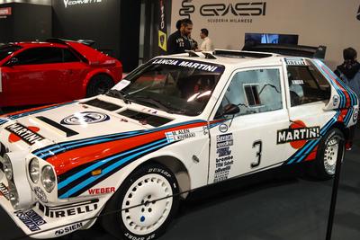 Milan classic cars-stock-foto