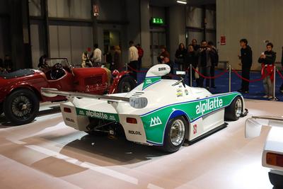 Milan classic cars-stock-foto