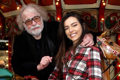 Roncalli Christmas Market Opening at Rathausmarkt in Hamburg, Germany-stock-foto