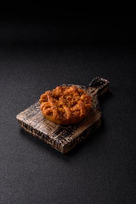 Apfel- oder K?rbiskuchen oder -torten sind eine s??e amerikanische Herbstleckerei. Amerikanischer Apfelkuchen-stock-foto