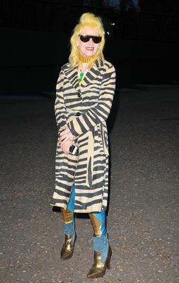 Tate Modern new space VIP opening party London UK Pam Hogg at the Tate Modern new space VIP opening-stock-foto