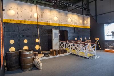 Titanic Ausstellung Leipzig-stock-foto