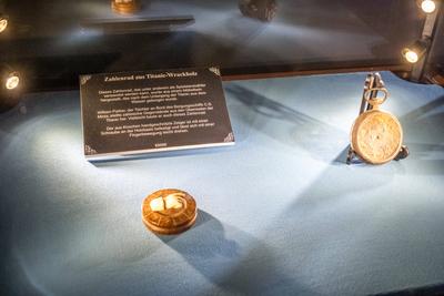 Titanic Ausstellung Leipzig-stock-foto