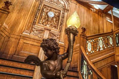 Titanic Ausstellung Leipzig-stock-foto