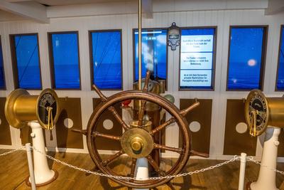 Titanic Ausstellung Leipzig-stock-foto