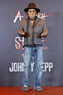 Johnny Depp-stock-foto