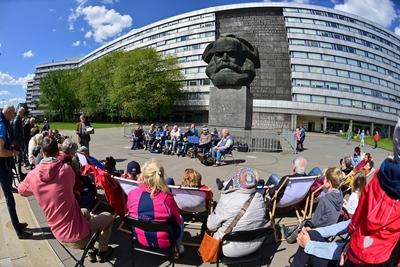 Milonga am Marx-stock-foto