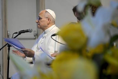 TURKEY -  POPE LEO XIV VISITS TO THE NURSING HOME OF THE LITTLE SISTERS OF THE POOR IN INSTANBUL - 2025/11/28-stock-foto