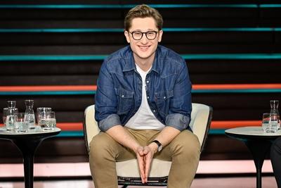 Philipp T?rmer (Politiker) 04/25 her Philipp T?rmer am 9. April 2025 in Markus Lanz , ZDF (Aufzeichnung vom 8. April) TV-stock-foto