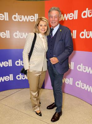 D?WELL Public Opening Event - Frisch verheiratet sind Christel Tzourmbakis / Feine Adressen ) und Wolfgang Rolshoven ( J-stock-foto