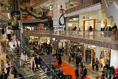 D?WELL Public Opening Event - Blick in die Eventlocation D?sseldorf D?WELL NRW Deutschland *** D?WELL Public Opening Eve-stock-foto