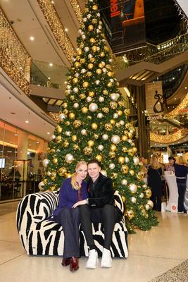 D?WELL Public Opening Event - Thomas Brdaric mit seiner Frau Antje Brdaric D?sseldorf D?WELL NRW Deutschland *** D?WELL-stock-foto