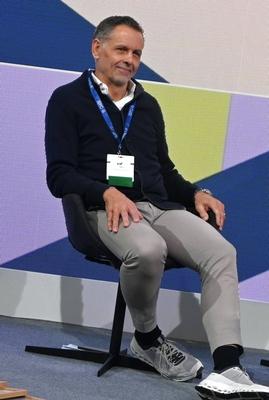 Die ISPO, Internationale Fachmesse und weltgr?sste j?hrliche Multi-Segment-Messe f?r Sportartikel und Sportmode auf der-stock-foto