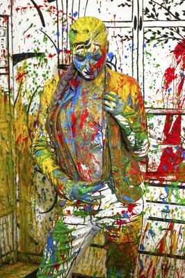 Bunte Weihnacht / Colour Christmas Splash-stock-foto