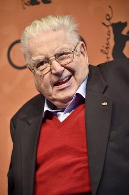 Bilder des Tages Moritz de Hadeln bei der Buchpr?sentation Moritz de Hadeln: Mister Filmfestival w?hrend der Berlinale-stock-foto