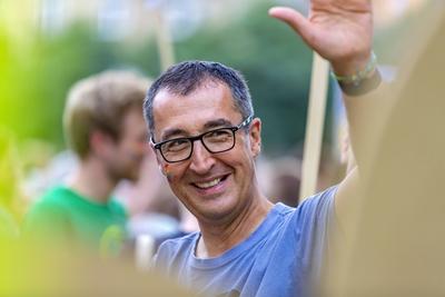 DEU, Deutschland, Baden-W?rttemberg, Stuttgart, 27.07.2019: Christopher Street Day in Stuttgart. Rund 7000 Parade-Teiln-stock-foto