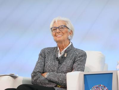 IMF and World Bank annual meetings at the IMF headquarters in Washington, DC, USA. - 16 October 2025-stock-foto