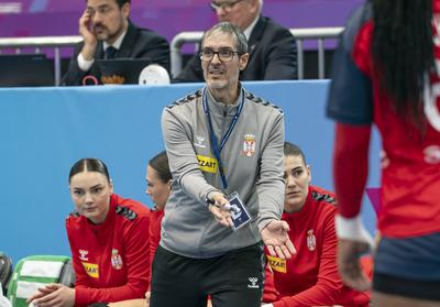 27th IHF Women's World Championship 2025, Spain - Serbia-stock-foto