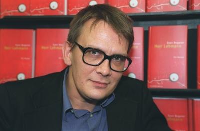 Sven Regener (S?nger, Element of Crime ) 10/01 puch Mann Gesang Musik Pop Rock Band Gruppe Autor Buch Herr Lehmann - ei-stock-foto