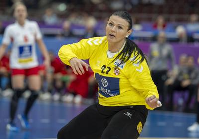 27th IHF Women's World Championship 2025, Spain - Serbia-stock-foto