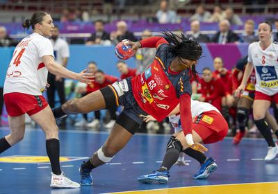 27th IHF Women's World Championship 2025, Spain - Serbia-stock-foto