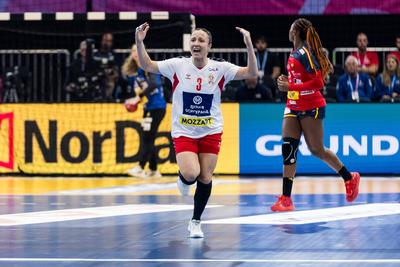 27th IHF Women’s World Handball Championship: Spain vs. Serbia, 02.12.2025-stock-foto