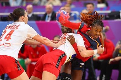 Spanien vs Serbien, Handball, Frauen-Weltmeisterschaft, 02.12.2025-stock-foto
