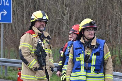 Unfall auf A6-stock-foto