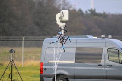 GER,  Commissioning of the Federal Police's drone defense unit, December 2, 2025-stock-foto