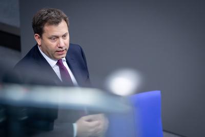 Deutscher Bundestag, 46. Plenarsitzung-stock-foto