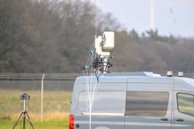 GER,  Commissioning of the Federal Police's drone defense unit, December 2, 2025-stock-foto