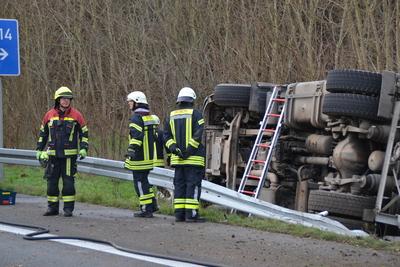 Unfall auf A6-stock-foto