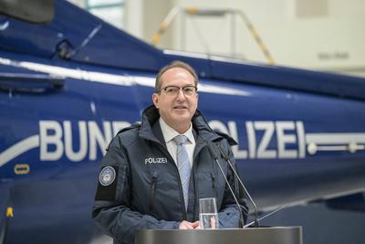 GER,  Commissioning of the Federal Police's drone defense unit, December 2, 2025-stock-foto