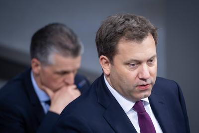 Deutscher Bundestag, 46. Plenarsitzung-stock-foto