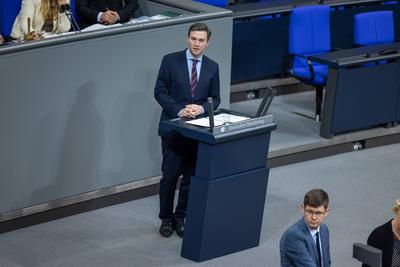 46. Sitzung des Bundestages am 3. Dezember 2025.-stock-foto