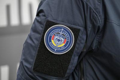GER,  Commissioning of the Federal Police's drone defense unit, December 2, 2025-stock-foto