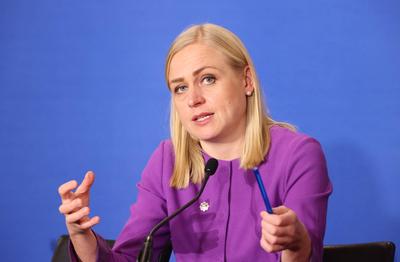 OSCE Tagung Wien Vorsitz Finnland-stock-foto