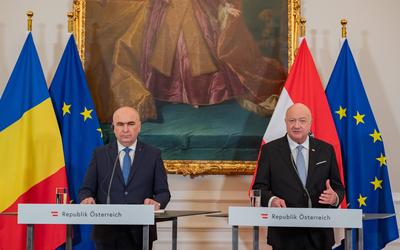 20251204 Offizieller Besuch des rumaenischen Premierministers Bolojan bei Bundeskanzler Stocker-stock-foto