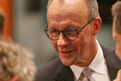 Berlin, Deutschland, 04.12.2025: Bundeskanzleramt: Ministerpr?sidentenkonferenz: Bundeskanzler Friedrich Merz (CDU) ***-stock-foto