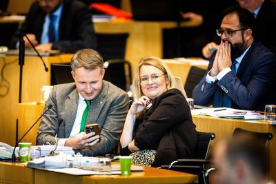 Plenum Landtag Th?ringen-stock-foto