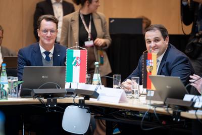 Ministerpraesidentenkonferenz im Bundesrat-stock-foto