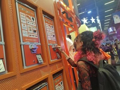 Crowd movement during CCXP 2025.-stock-foto